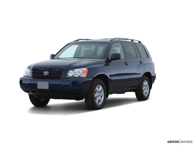 Representative 2003 Toyota Highlander, front three-quarter view