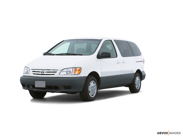 Representative 2003 Toyota Sienna, front three-quarter view