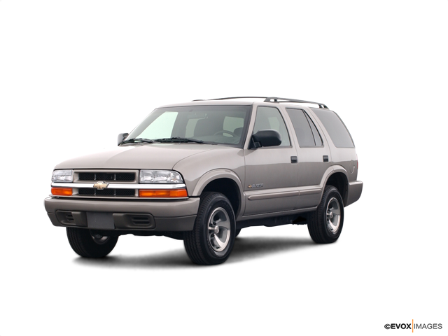 Representative 2004 Chevrolet Blazer, front three-quarter view