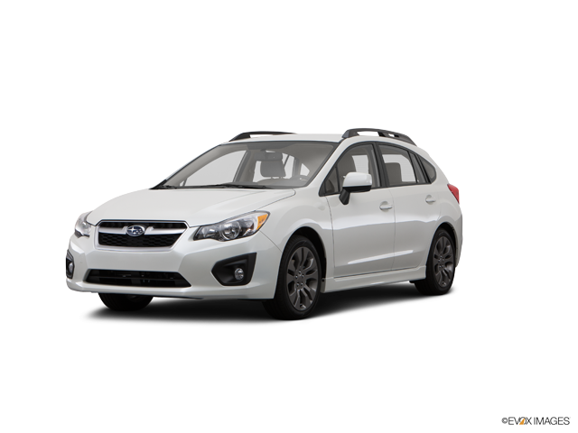 Representative 2014 Subaru Impreza, front three-quarter view