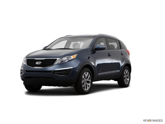 Representative 2014 Kia Sportage, front three-quarter view