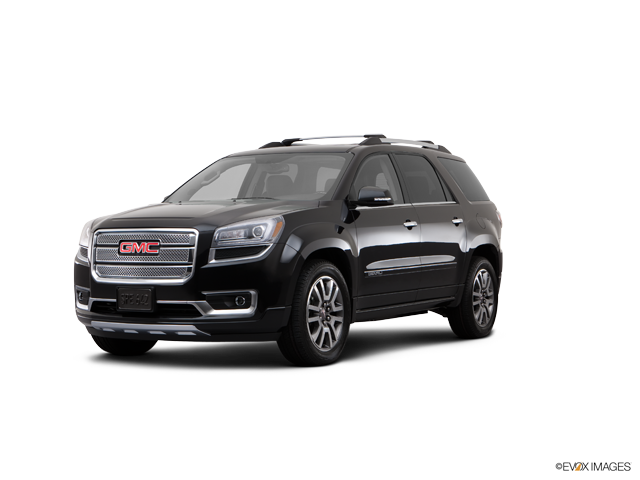 Representative 2014 GMC Acadia, front three-quarter view