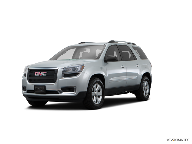 Representative 2015 GMC Acadia, front three-quarter view