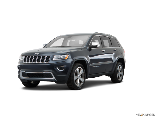 Representative 2015 Jeep Grand Cherokee, front three-quarter view