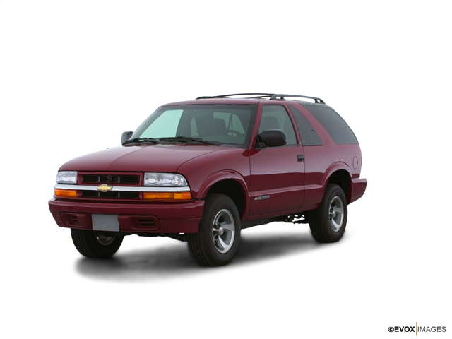 Representative 2000 Chevrolet Blazer, front three-quarter view