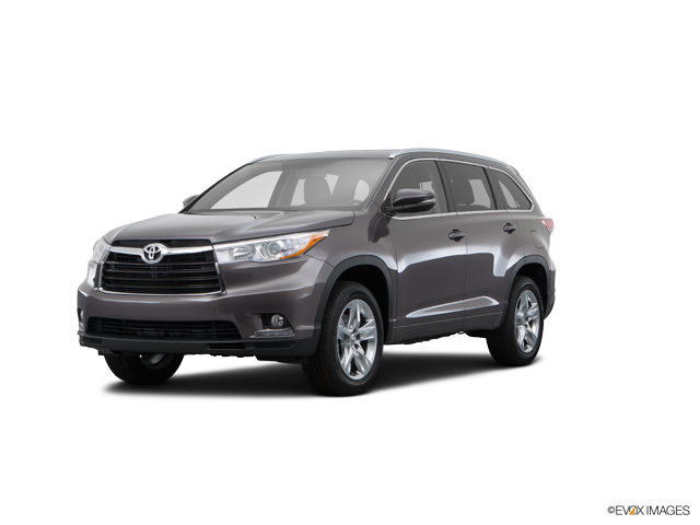 Representative 2015 Toyota Highlander, front three-quarter view