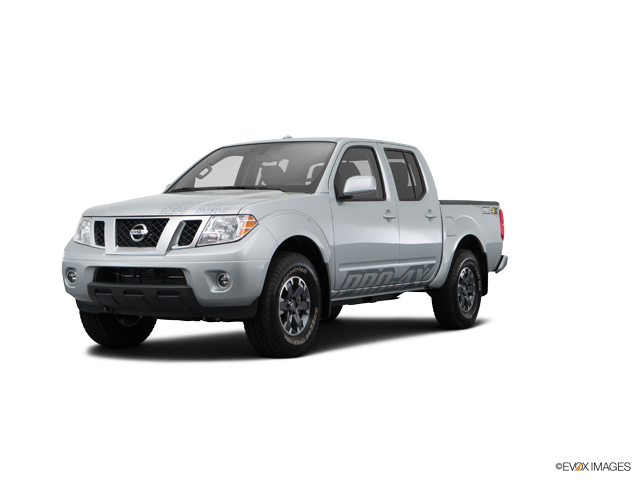 Representative 2015 Nissan Frontier, front three-quarter view