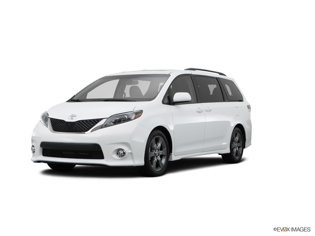 Representative 2015 Toyota Sienna, front three-quarter view
