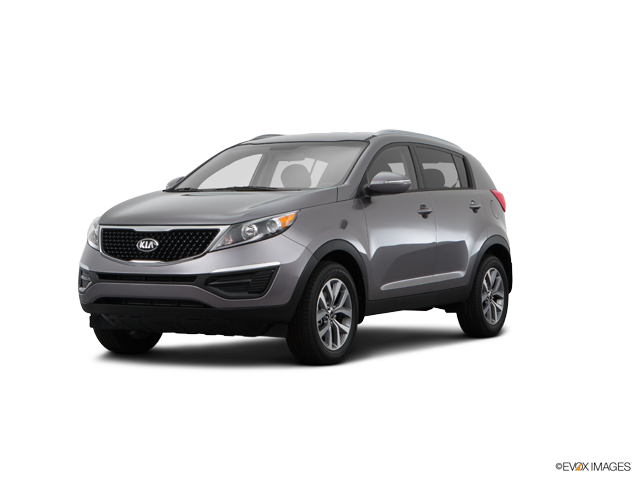 Representative 2015 Kia Sportage, front three-quarter view