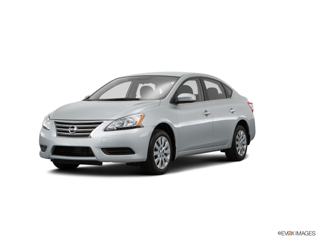Representative 2015 Nissan Sentra, front three-quarter view