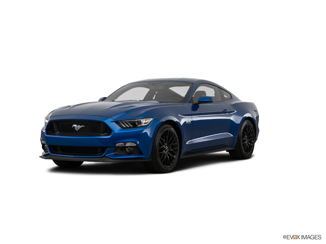 Representative 2017 Ford Mustang, front three-quarter view