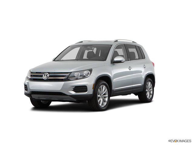 Representative 2017 Volkswagen Tiguan, front three-quarter view