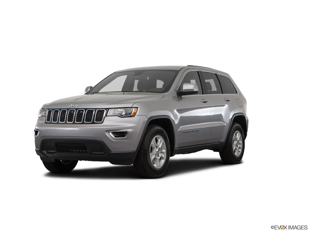 Representative 2017 Jeep Grand Cherokee, front three-quarter view