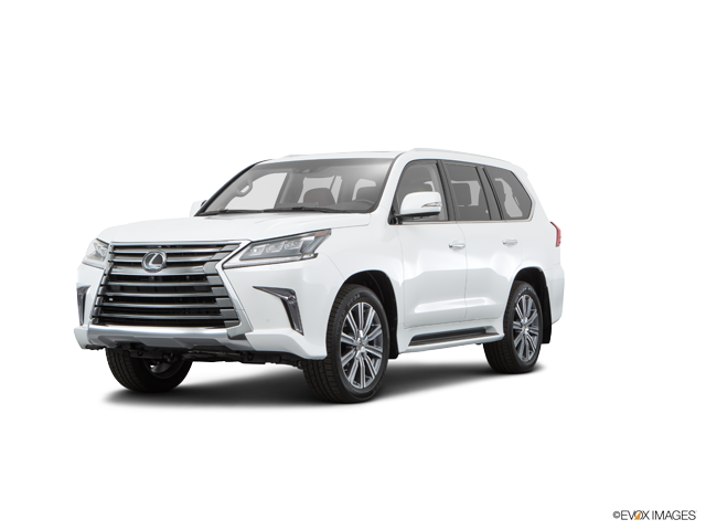 Representative 2017 Lexus LX, front three-quarter view