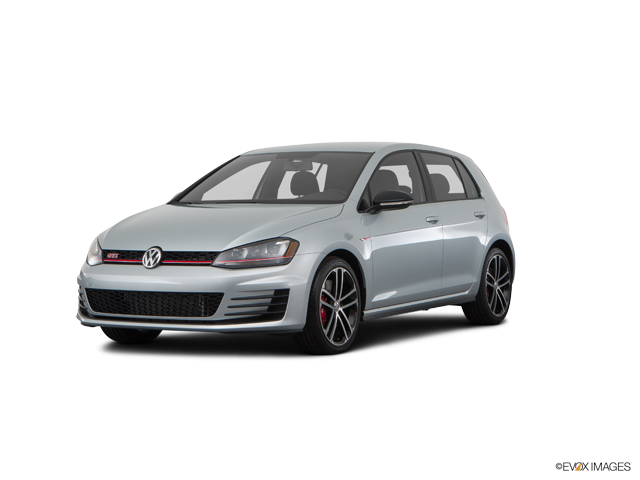 Representative 2017 Volkswagen Golf GTI, front three-quarter view