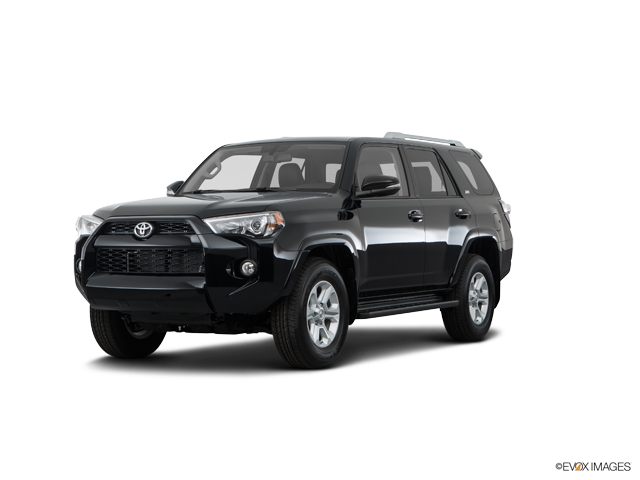 Representative 2017 Toyota 4runner, front three-quarter view