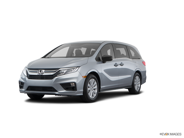 Representative 2018 Honda Odyssey, front three-quarter view