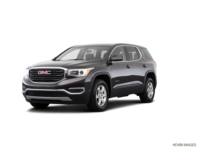 Representative 2018 GMC Acadia, front three-quarter view