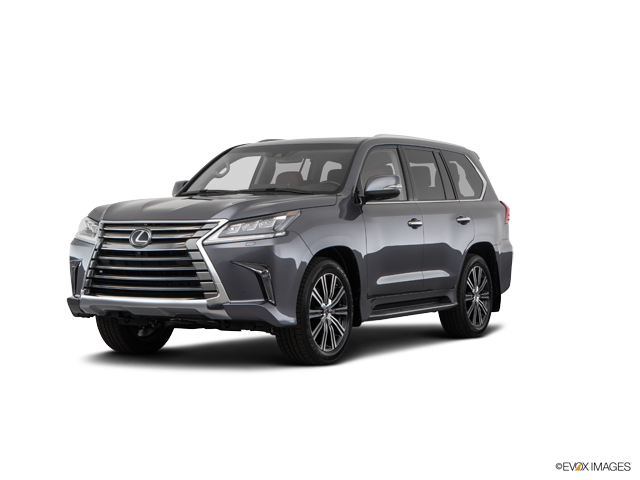 Representative 2018 Lexus LX, front three-quarter view
