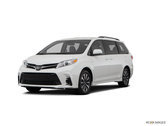 Representative 2018 Toyota Sienna, front three-quarter view