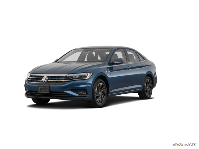 Representative 2019 Volkswagen Jetta, front three-quarter view
