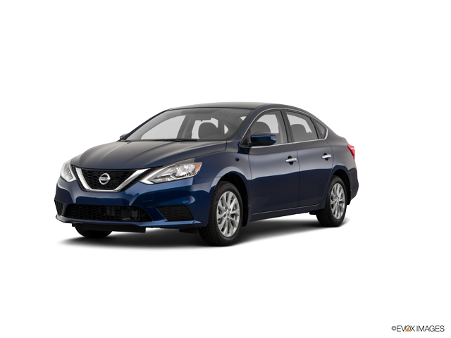 Representative 2019 Nissan Sentra, front three-quarter view