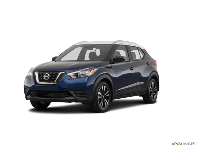 Representative 2019 Nissan Kicks, front three-quarter view