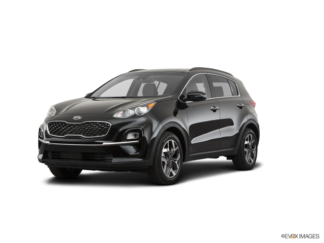 Representative 2020 Kia Sportage, front three-quarter view