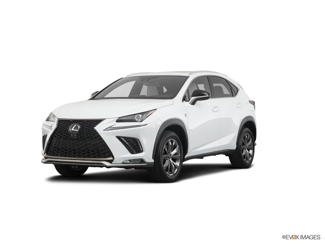 Representative 2020 Lexus NX, front three-quarter view