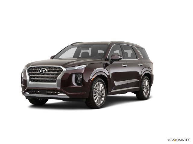 Representative 2020 Hyundai Palisade, front three-quarter view