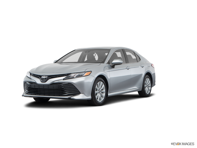 Representative 2020 Toyota Camry, front three-quarter view
