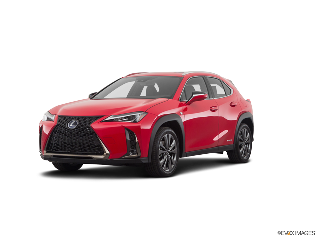 Representative 2020 Lexus UX, front three-quarter view