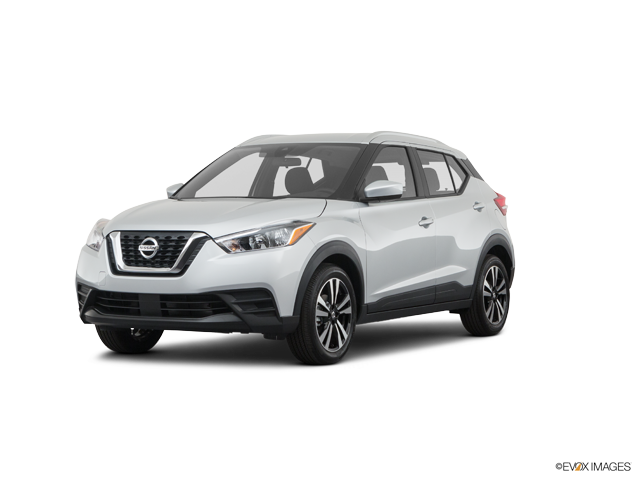 Representative 2020 Nissan Kicks, front three-quarter view