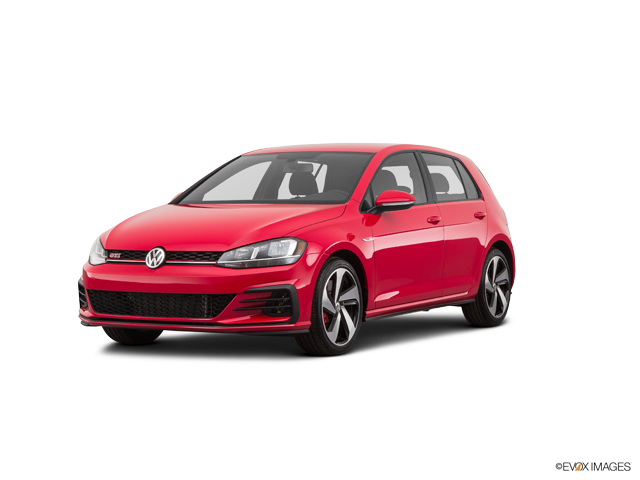 Representative 2020 Volkswagen Golf GTI, front three-quarter view