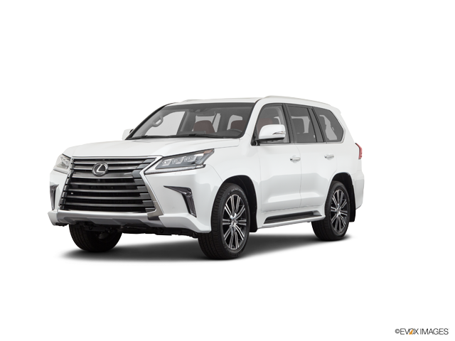 Representative 2021 Lexus LX, front three-quarter view