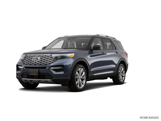 Representative 2021 Ford Explorer, front three-quarter view