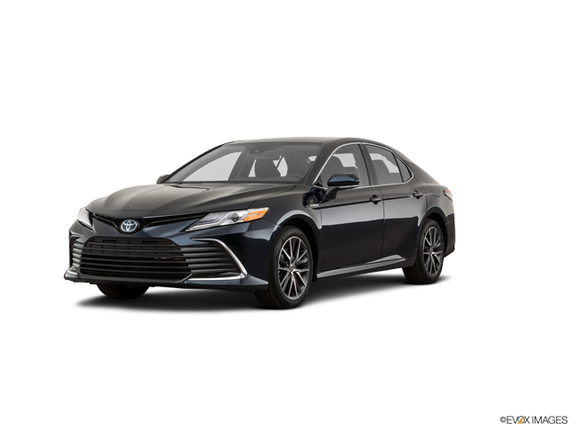 Representative 2021 Toyota Camry, front three-quarter view