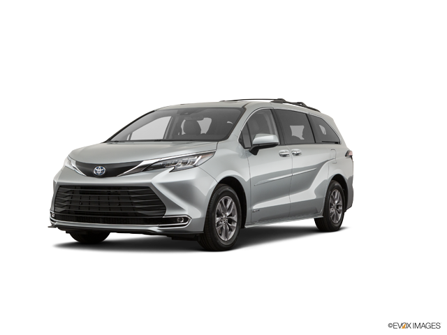 Representative 2021 Toyota Sienna, front three-quarter view