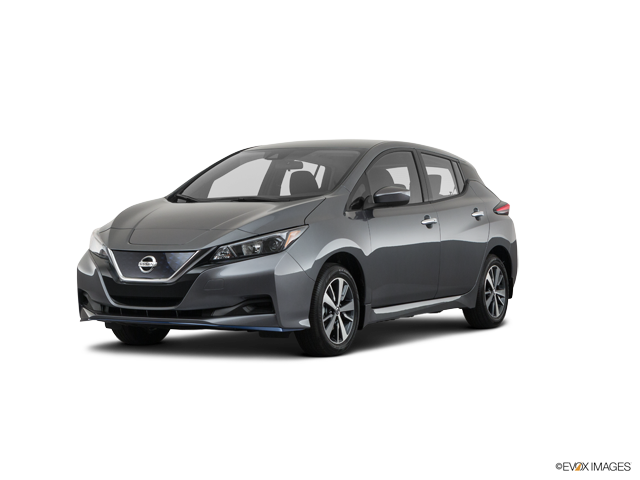 Representative 2021 Nissan Leaf, front three-quarter view
