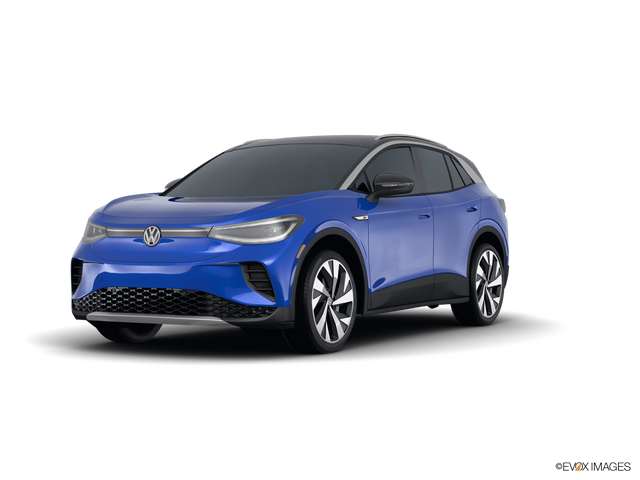 Representative 2021 Volkswagen Id.4, front three-quarter view
