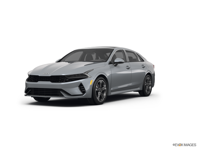 Representative 2022 Kia K5, front three-quarter view