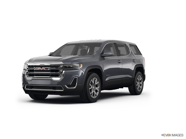Representative 2022 GMC Acadia, front three-quarter view