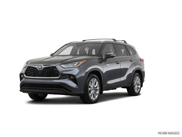 Representative 2022 Toyota Highlander, front three-quarter view