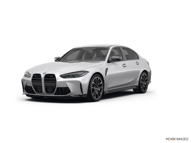 Representative 2022 BMW M3, front three-quarter view