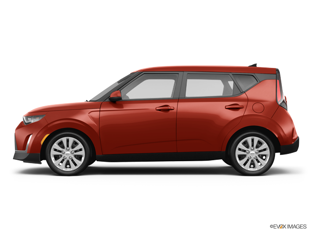 Representative 2023 Kia Soul, front three-quarter view