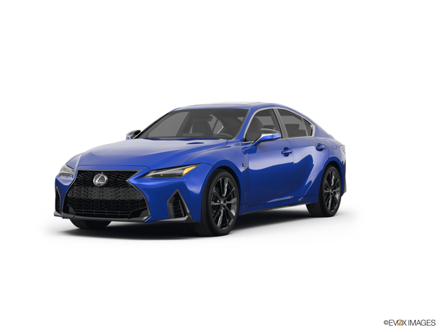 Representative 2022 Lexus IS, front three-quarter view