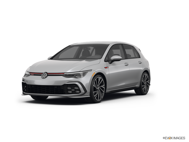 Representative 2022 Volkswagen Golf GTI, front three-quarter view