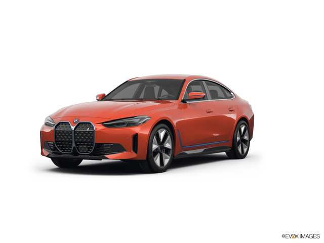 Representative 2022 BMW I4, front three-quarter view