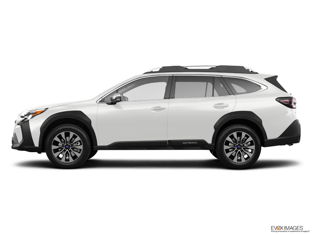 Representative 2023 Subaru Outback, front three-quarter view