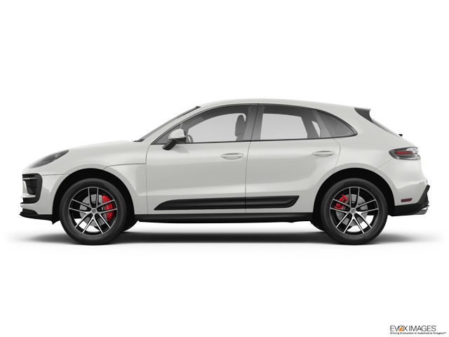 Representative 2023 Porsche Macan, front three-quarter view